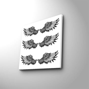 Dekorativ Canvastavla 45x45 cm - Flerfärgad - Inredning - Tavlor & posters - Canvastavla