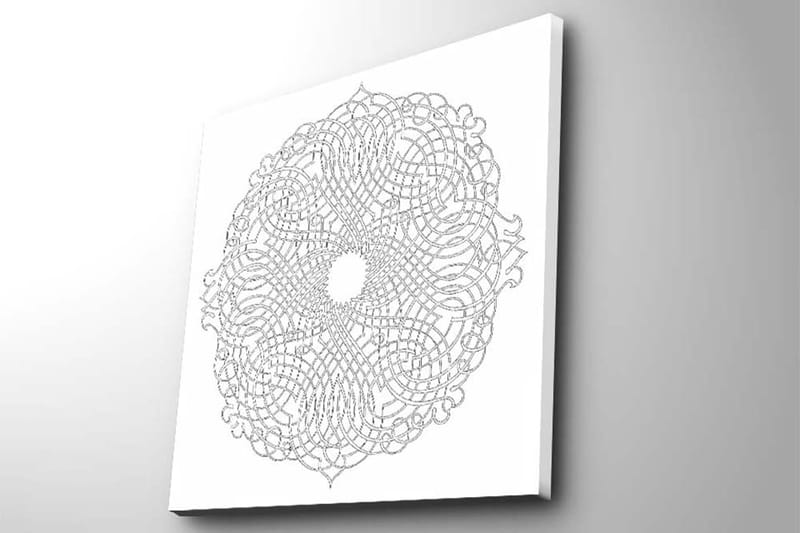 Dekorativ Canvastavla 45x45 cm - Flerfärgad - Inredning - Tavlor & posters - Canvastavla