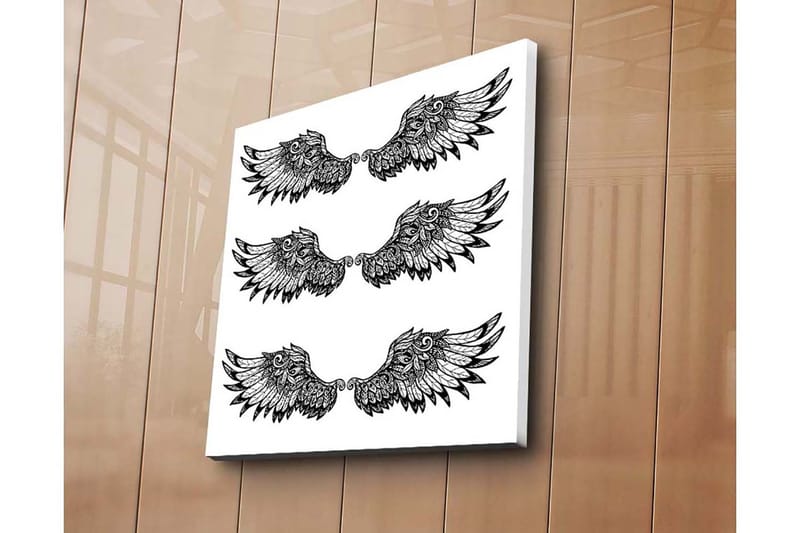 Dekorativ Canvastavla 45x45 cm - Flerfärgad - Inredning - Tavlor & posters - Canvastavla