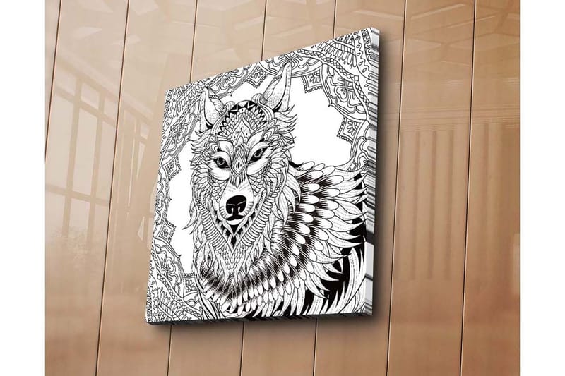Dekorativ Canvastavla 45x45 cm - Flerfärgad - Inredning - Tavlor & posters - Canvastavla