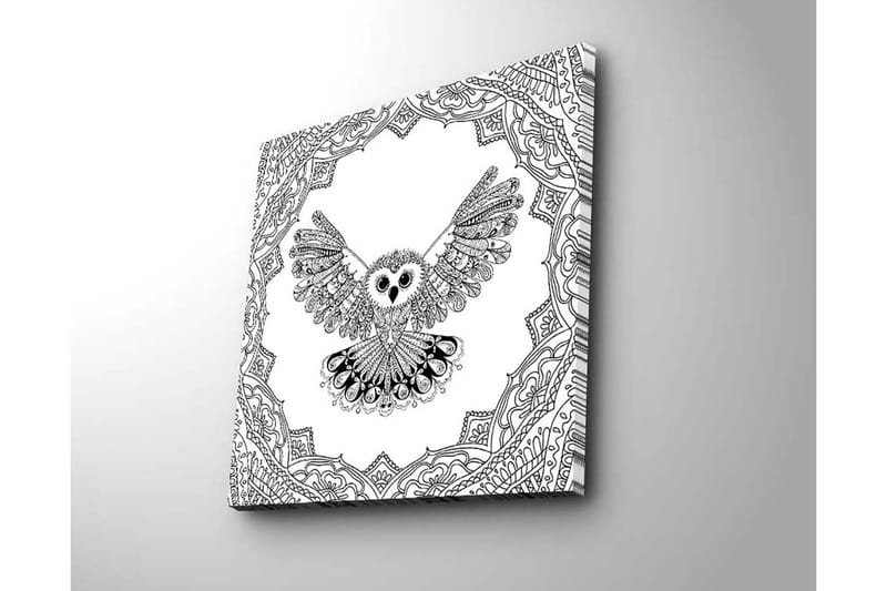 Dekorativ Canvastavla 45x45 cm - Flerfärgad - Inredning - Tavlor & posters - Canvastavla