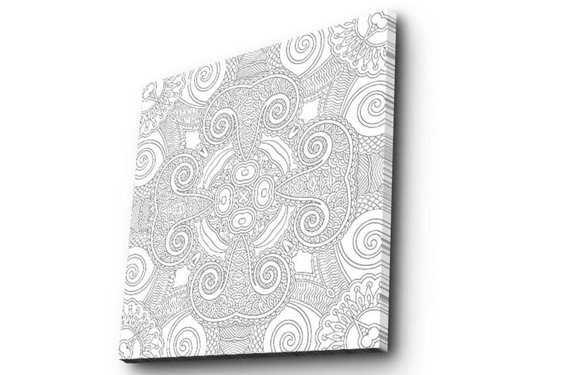 Dekorativ Canvastavla 45x45 cm - Flerfärgad - Inredning - Tavlor & posters - Canvastavla