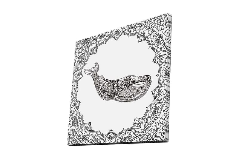 Dekorativ Canvastavla 45x45 cm - Flerfärgad - Inredning - Tavlor & posters - Canvastavla