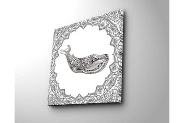 Dekorativ Canvastavla 45x45 cm - Flerfärgad - Inredning - Tavlor & posters - Canvastavla