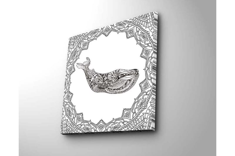 Dekorativ Canvastavla 45x45 cm - Flerfärgad - Inredning - Tavlor & posters - Canvastavla