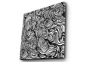 Dekorativ Canvastavla 45x45 cm - Flerfärgad - Inredning - Tavlor & posters - Canvastavla