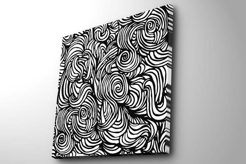 Dekorativ Canvastavla 45x45 cm - Flerfärgad - Inredning - Tavlor & posters - Canvastavla