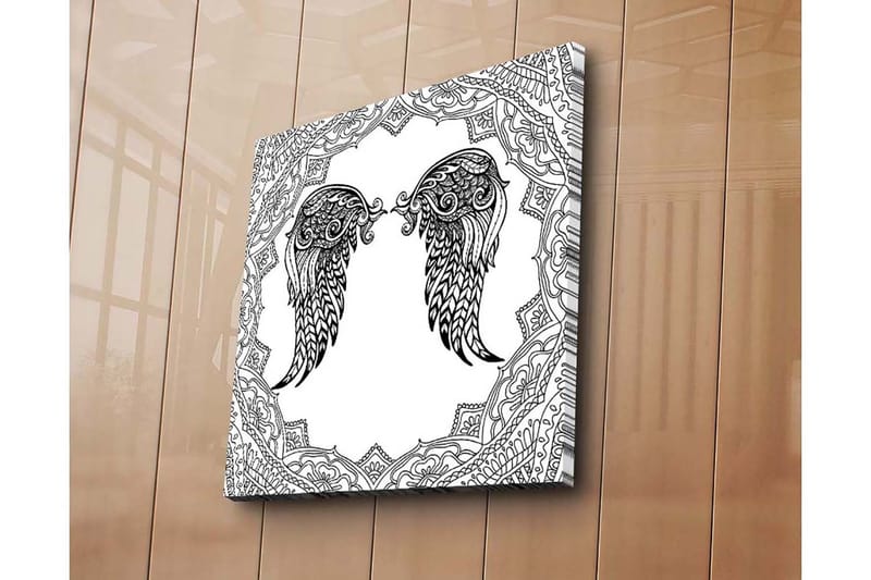 Dekorativ Canvastavla 45x45 cm - Flerfärgad - Inredning - Tavlor & posters - Canvastavla