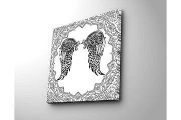 Dekorativ Canvastavla 45x45 cm - Flerfärgad - Inredning - Tavlor & posters - Canvastavla