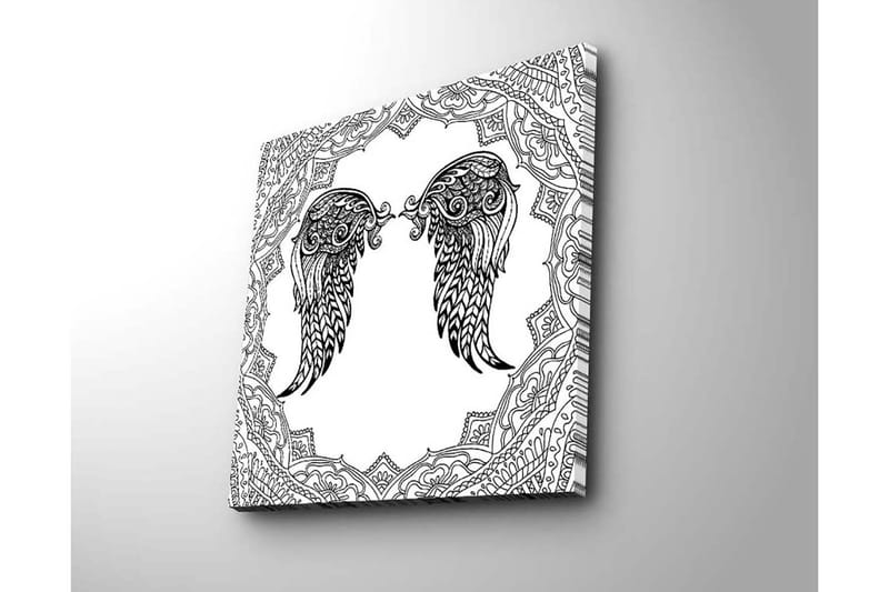 Dekorativ Canvastavla 45x45 cm - Flerfärgad - Inredning - Tavlor & posters - Canvastavla