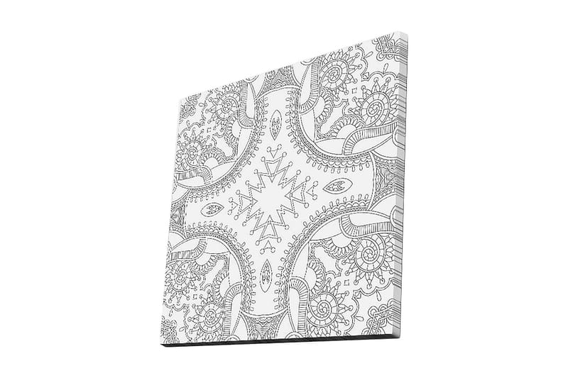 Dekorativ Canvastavla 45x45 cm - Flerfärgad - Inredning - Tavlor & posters - Canvastavla