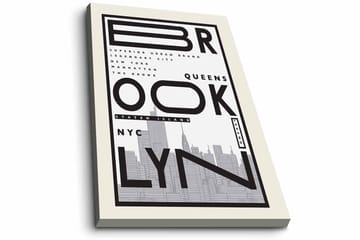 Dekorativ Canvastavla 45x70 cm - Flerfärgad - Inredning - Tavlor & posters - Canvastavla