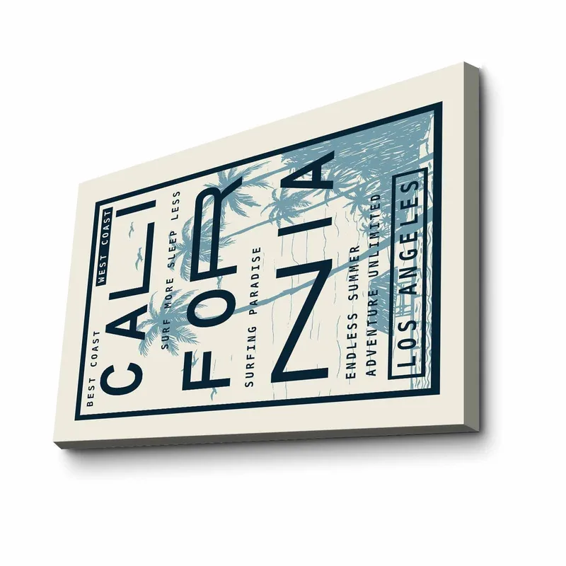 Dekorativ Canvastavla 45x70 cm, Flerfärgad