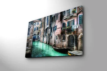 Dekorativ Canvastavla 45x70 cm - Flerfärgad - Inredning - Tavlor & posters - Canvastavla