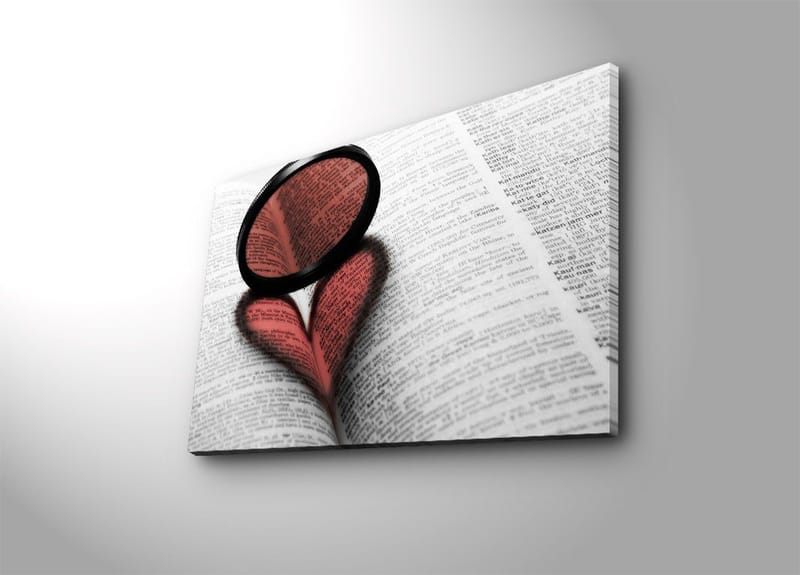 Dekorativ Canvastavla 45x70 cm, Flerfärgad