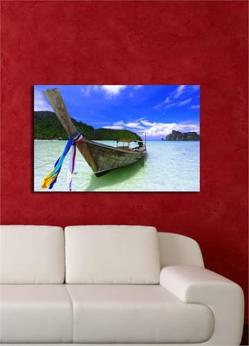 Dekorativ Canvastavla 45x70 cm - Flerfärgad - Inredning - Tavlor & posters - Canvastavla