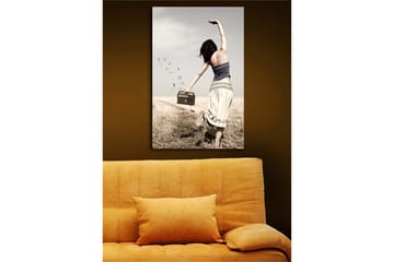 Dekorativ Canvastavla 45x70 cm - Flerfärgad - Inredning - Tavlor & posters - Canvastavla