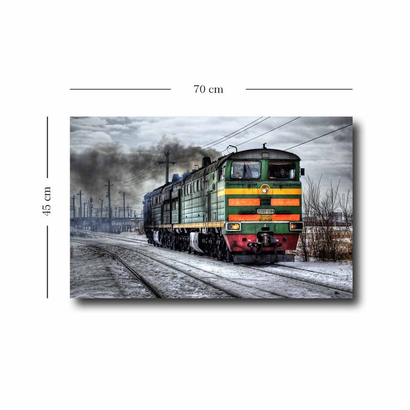 Dekorativ Canvastavla 45x70 cm - Flerfärgad - Inredning - Tavlor & posters - Canvastavla