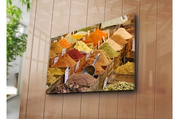 Dekorativ Canvastavla 45x70 cm - Flerfärgad - Inredning - Tavlor & posters - Canvastavla