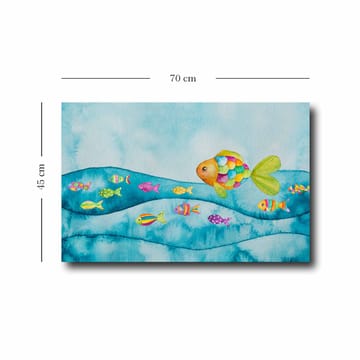 Dekorativ Canvastavla 45x70 cm - Flerfärgad - Inredning - Tavlor & posters - Canvastavla