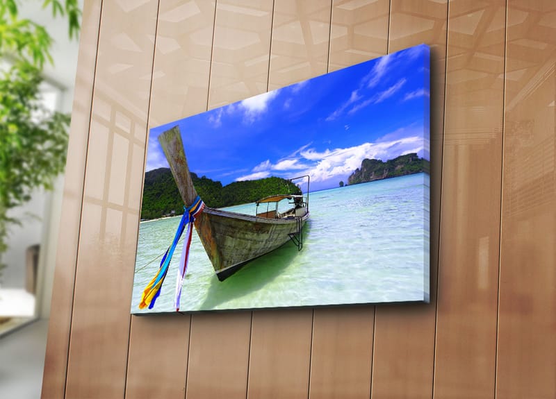 Dekorativ Canvastavla 45x70 cm - Flerfärgad - Inredning - Tavlor & posters - Canvastavla