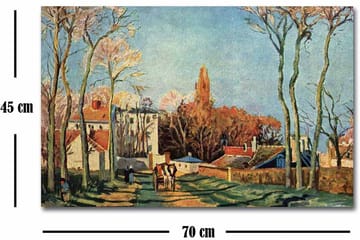 Dekorativ Canvastavla 45x70 cm - Flerfärgad - Inredning - Tavlor & posters - Canvastavla