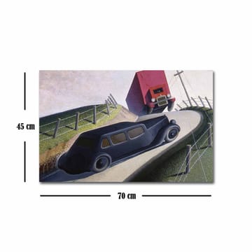 Dekorativ Canvastavla 45x70 cm - Flerfärgad - Inredning - Tavlor & posters - Canvastavla