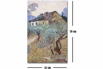 Dekorativ Canvastavla 45x70 cm - Flerfärgad - Inredning - Tavlor & posters - Canvastavla