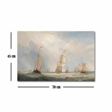 Dekorativ Canvastavla 45x70 cm - Flerfärgad - Inredning - Tavlor & posters - Canvastavla