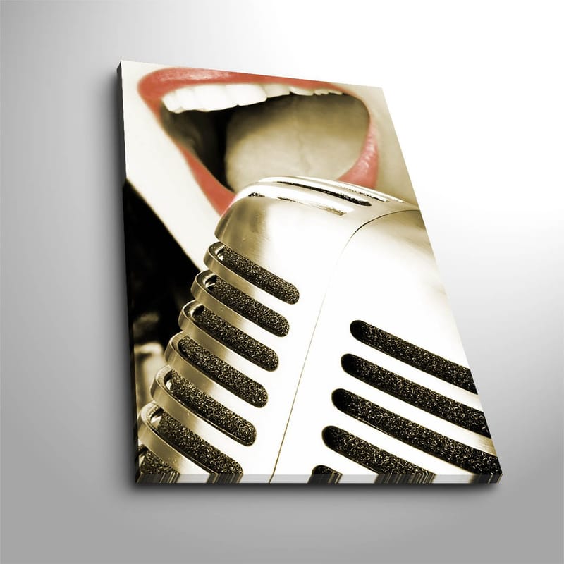 Dekorativ Canvastavla 45x70 cm, Flerfärgad