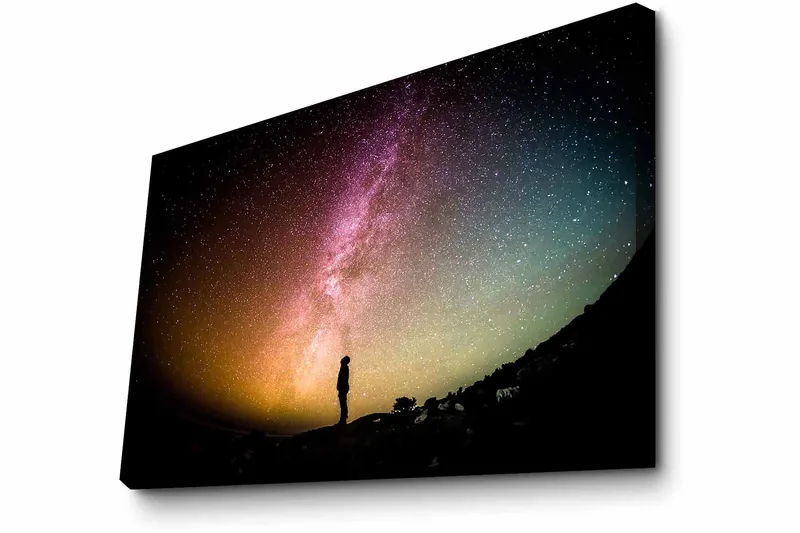 Dekorativ Canvastavla 45x70 cm - Flerfärgad - Inredning - Tavlor & posters - Canvastavla