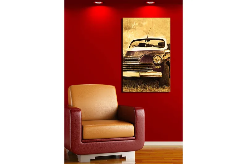 Dekorativ Canvastavla 45x70 cm - Flerfärgad - Inredning - Tavlor & posters - Canvastavla