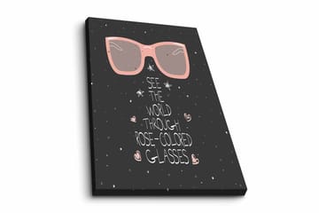 Dekorativ Canvastavla 45x70 cm - Flerfärgad - Inredning - Tavlor & posters - Canvastavla