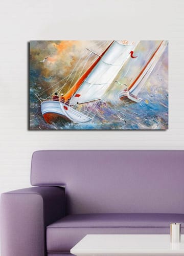 Dekorativ Canvastavla 45x70 cm - Flerfärgad - Inredning - Tavlor & posters - Canvastavla