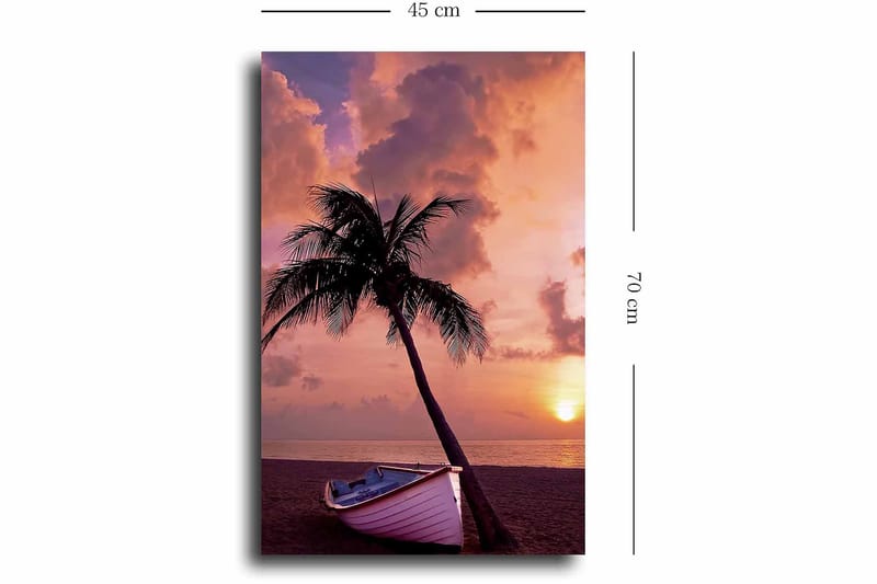 Dekorativ Canvastavla 45x70 cm - Flerfärgad - Inredning - Tavlor & posters - Canvastavla