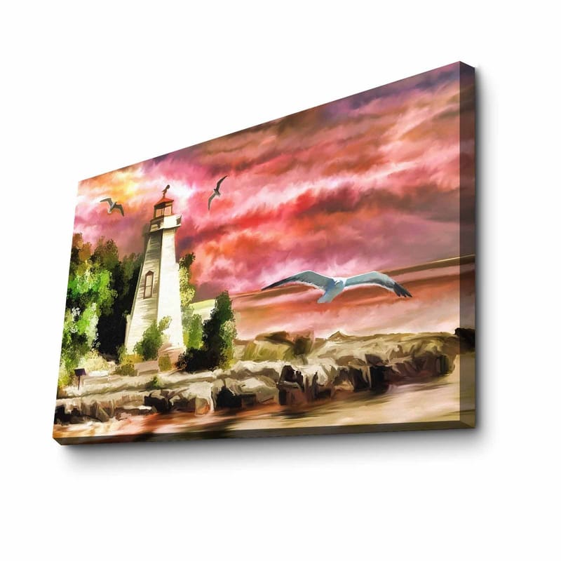 Dekorativ Canvastavla 45x70 cm, Flerfärgad