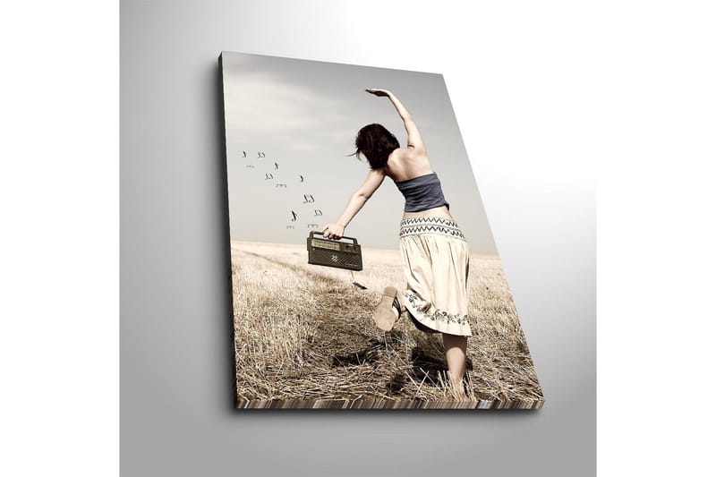 Dekorativ Canvastavla 45x70 cm - Flerfärgad - Inredning - Tavlor & posters - Canvastavla