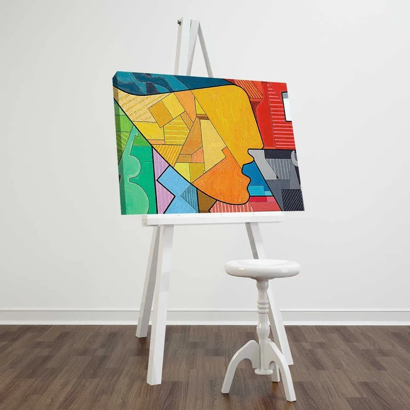 Dekorativ Canvastavla 45x70 cm, Flerfärgad