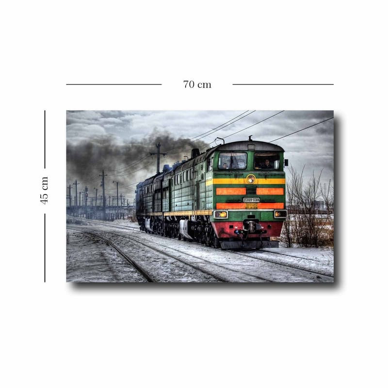 Dekorativ Canvastavla 45x70 cm - Flerfärgad - Inredning - Tavlor & posters - Canvastavla