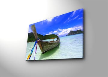 Dekorativ Canvastavla 45x70 cm - Flerfärgad - Inredning - Tavlor & posters - Canvastavla