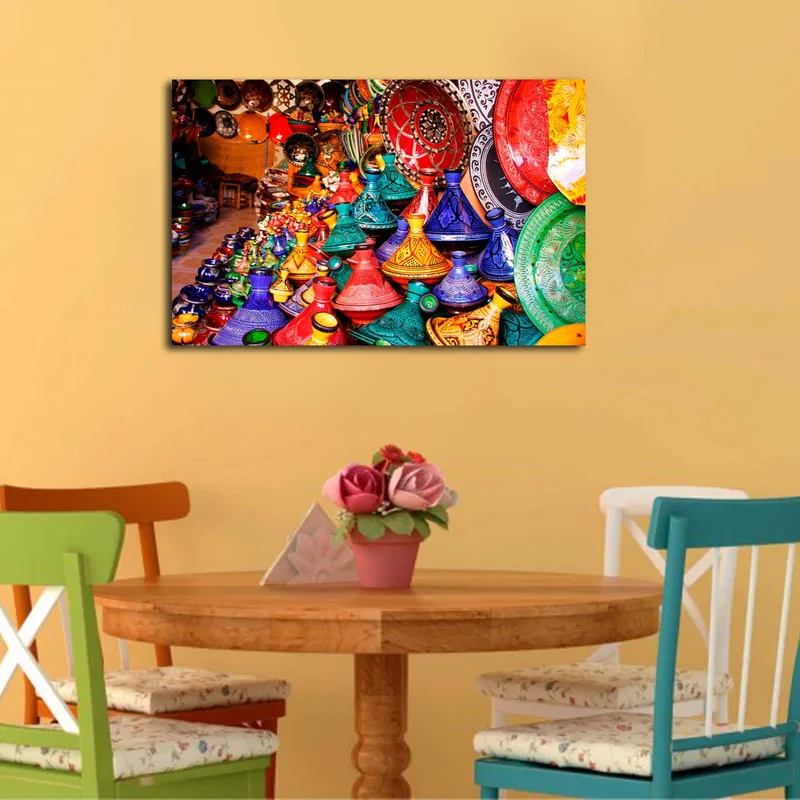 Dekorativ Canvastavla 45x70 cm - Flerfärgad - Inredning - Tavlor & posters - Canvastavla