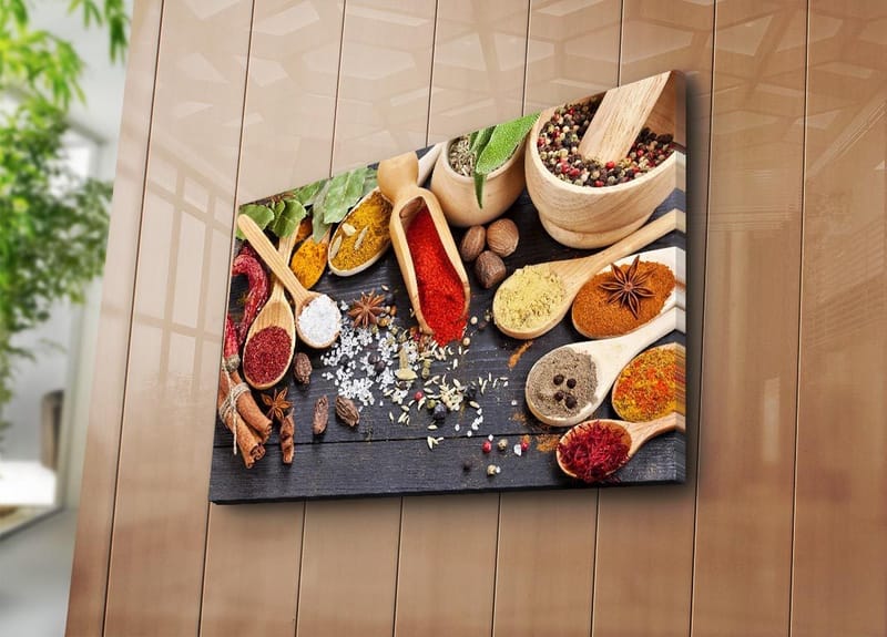 Dekorativ Canvastavla 45x70 cm - Flerfärgad - Inredning - Tavlor & posters - Canvastavla