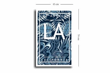 Dekorativ Canvastavla 45x70 cm - Flerfärgad - Inredning - Tavlor & posters - Canvastavla