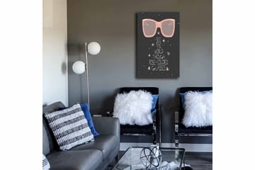 Dekorativ Canvastavla 45x70 cm - Flerfärgad - Inredning - Tavlor & posters - Canvastavla