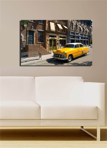 Dekorativ Canvastavla 45x70 cm - Flerfärgad - Inredning - Tavlor & posters - Canvastavla