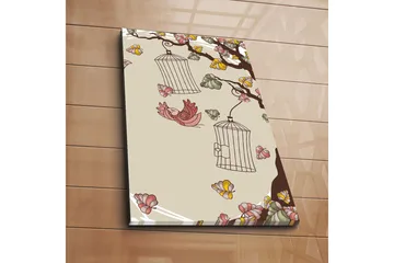 Dekorativ Canvastavla 45x70 cm - Flerfärgad - Inredning - Tavlor & posters - Canvastavla