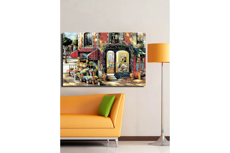 Dekorativ Canvastavla 45x70 cm - Flerfärgad - Inredning - Tavlor & posters - Canvastavla