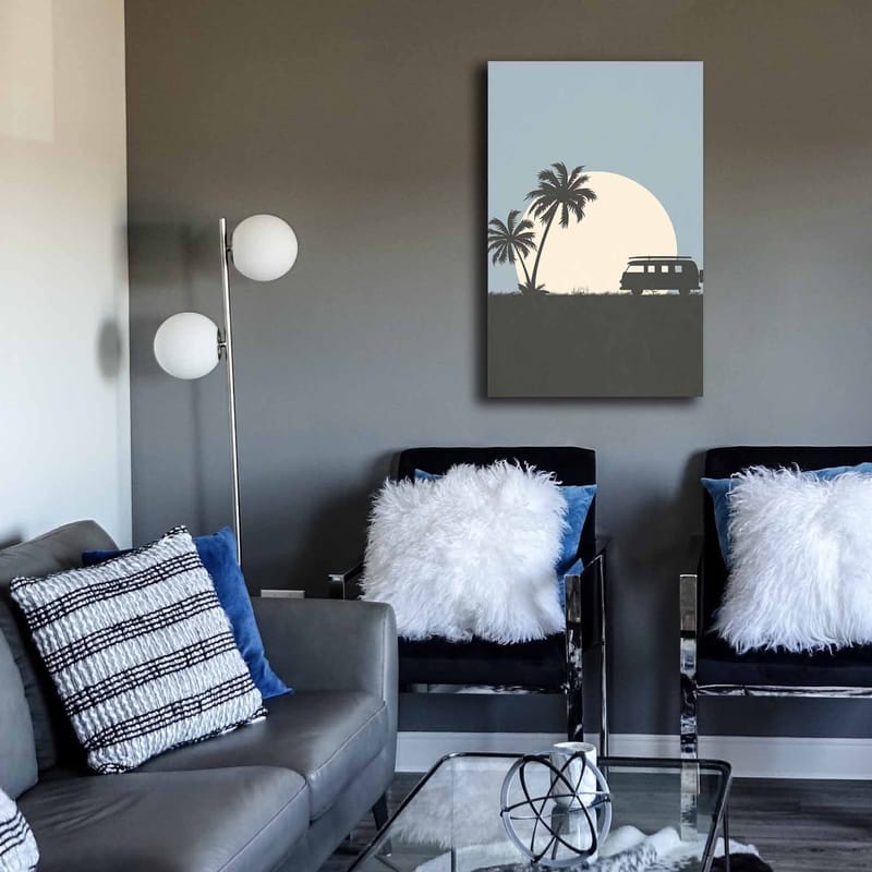 Dekorativ Canvastavla 45x70 cm - Flerfärgad - Inredning - Tavlor & posters - Canvastavla