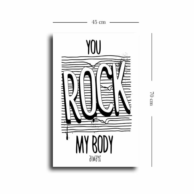 Dekorativ Canvastavla 45x70 cm - Flerfärgad - Inredning - Tavlor & posters - Canvastavla