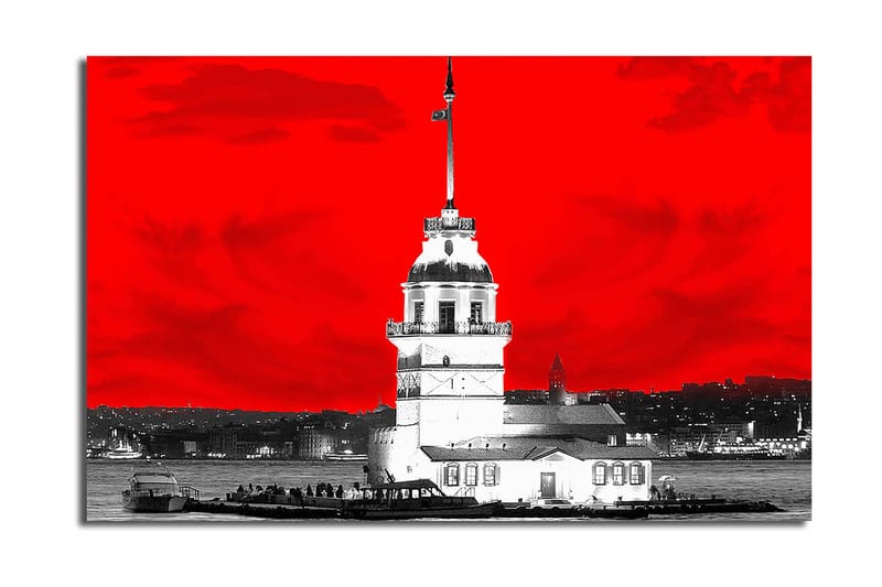 Dekorativ Canvastavla 45x70 cm, Flerfärgad